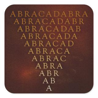 Abracadabra Sticker