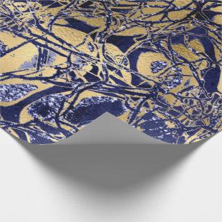 Abstract Anatomy Body Nature Cell Gold Blue Navy