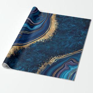 abstract background blue marble agate granite mosa