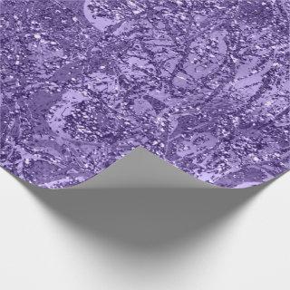 Abstract Body Nature Cells Amethyst Glitter Violet