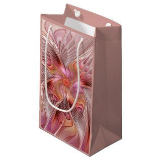 Abstract Butterfly Colorful Fantasy Fractal Art Small Gift Bag