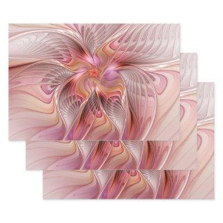 Abstract Butterfly Colorful Fantasy Fractal Art  Sheets