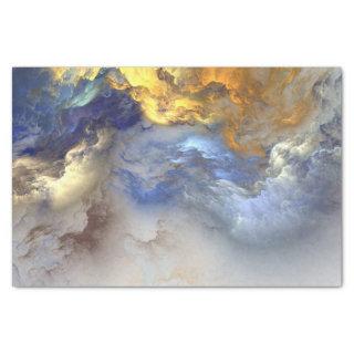 Abstract Colored Clouds - Tissue Paper