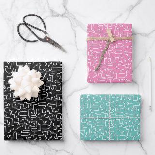 Abstract Doodles Lines  Sheets