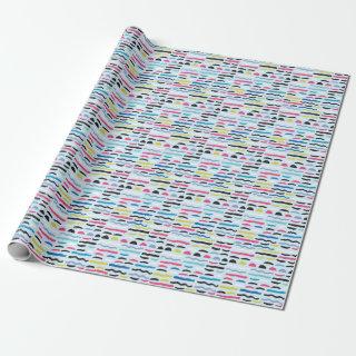 Abstract Geometric Seamless Decorative Pattern.