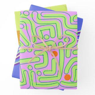 Abstract Neon  Sheets
