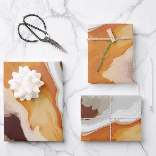 Abstract Pastel Paint Fox Tail Edition  Sheets