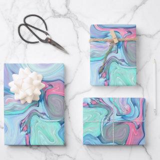 Abstract pastel paints  sheets
