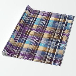 abstract plaid