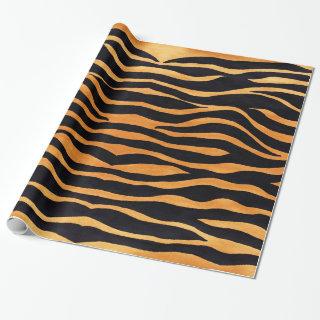 Abstract Tiger Print