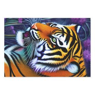 Abstract Wild  Majestic Predator Tiger  Sheets