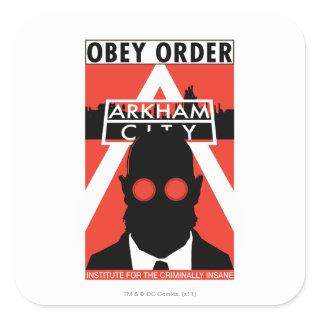 AC Propaganda - Obey Order Square Sticker