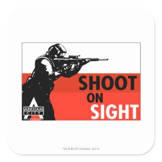 AC Propaganda - Shoot On Sight Square Sticker