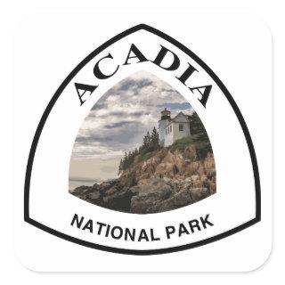 Acadia National Park Square Sticker