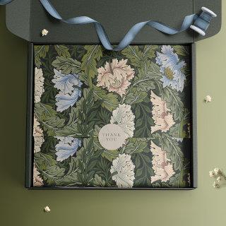 Acanthus William Morris Green Vintage Floral Tissue Paper
