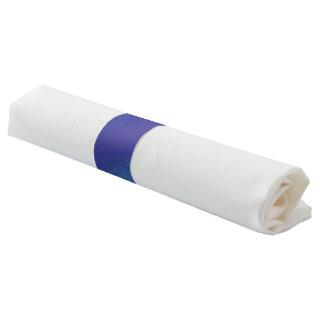 Acceptance | Blue Indigo Violet Shibori Pattern Napkin Bands