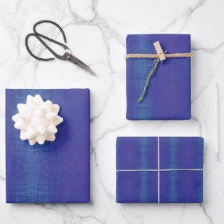 Acceptance | Blue Indigo Violet Shibori Pattern  Sheets