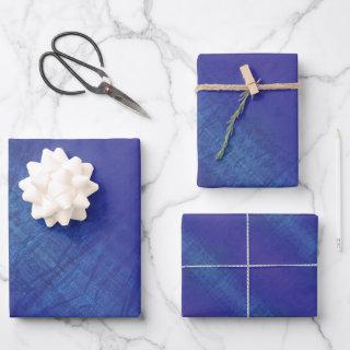 Acceptance | Blue Indigo Violet Shibori Pattern  Sheets