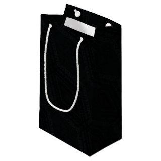 Acceptance | Dark Boho Texture Small Gift Bag