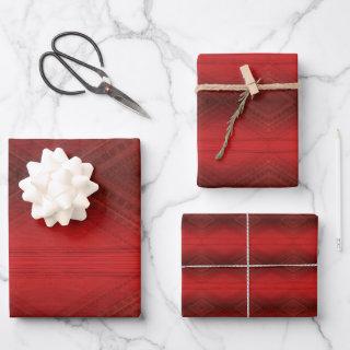 Acceptance | Red Eclectic Boho Pattern  Sheets