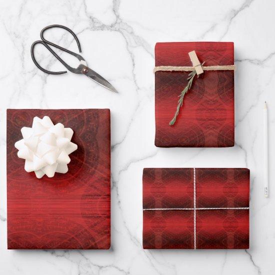 Acceptance | Red Meditation Medallions  Sheets