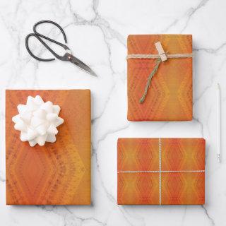 Acceptance | Red Orange Yellow Shibori Pattern  Sheets
