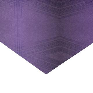 Acceptance | Violet Eclectic Boho Pattern Tissue Paper