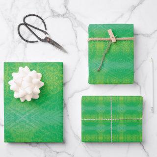 Acceptance | Yellow Green Blue Boho Medallions  Sheets