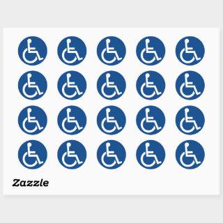 Accessibility Classic Round Sticker