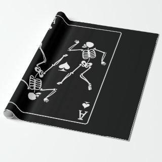 Ace Poker Card Playing Card Skeleton