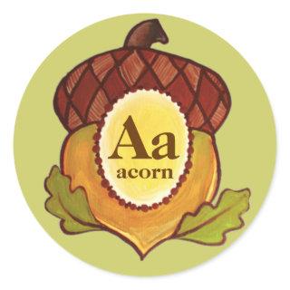 Acorn A Mighty Oak in Progress Sticker