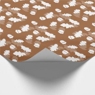 Acorn  Masculine Gift Wrap for Men