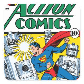 Action Comics #36 Square Sticker