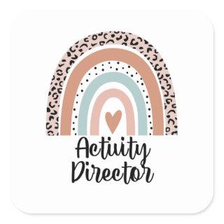 Activity Director Activities Team Office Staff Gif Square Sticker