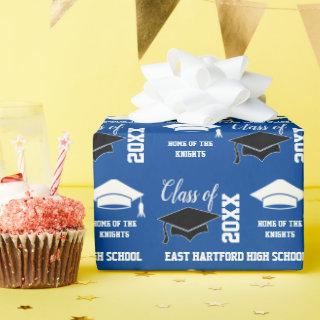Add School Year Blue Graduation