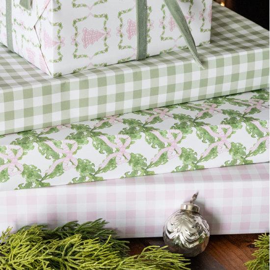 Addy's Pink Marshmallow Gingham