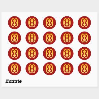 Adinkra Symbol (Human Relations) Sticker