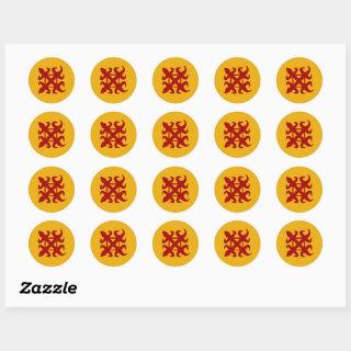 Adinkra Symbol (Unity) Sticker