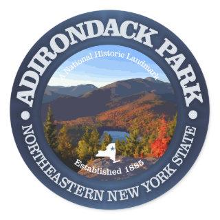 Adirondack Park Classic Round Sticker