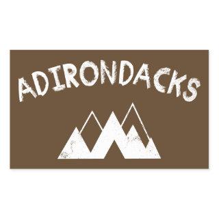 Adirondacks Rectangular Sticker