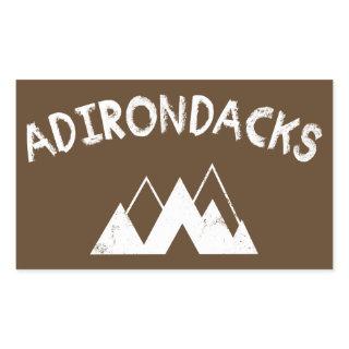 Adirondacks Rectangular Sticker