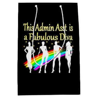 ADMIN ASST IS A FABULOUS DIVA MEDIUM GIFT BAG