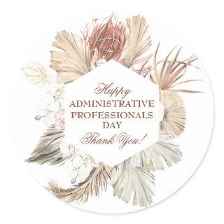 Administrative Professionals Day Classic Round Sticker