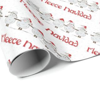 Adorable FUNNY Fleece Navidad Christmas Sheep