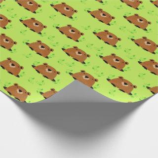 Adorable Woodland Groundhog Pattern