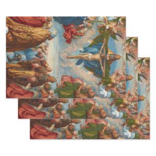 Adoration of the Trinity by Albrecht Durer, 1511  Sheets