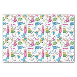 Adventure Time | Character Call-Out Pattern Tissue Paper