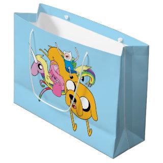 Adventure Time | Lady, Bubblegum, Finn, & Jake Large Gift Bag