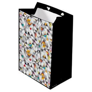 Adventure Time | Triangular Character Pattern Medium Gift Bag