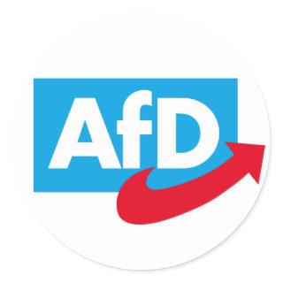 AfD:Alternative für Deutschland Classic Round Sticker